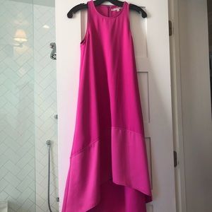Trina Turk high low pink dress